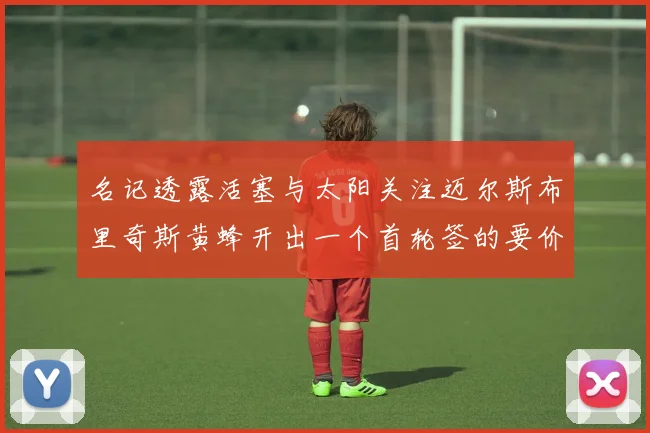 名记透露活塞与太阳关注迈尔斯布里奇斯黄蜂开出一个首轮签的要价
